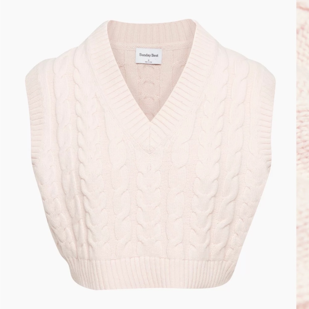 NWT Aritzia Sunday Best Sweater Vest